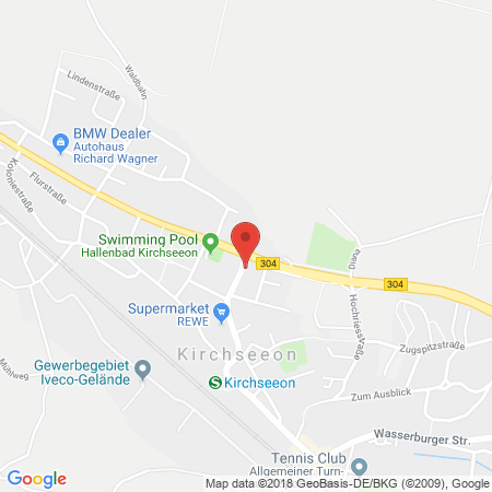 Kartenansicht OMV Station