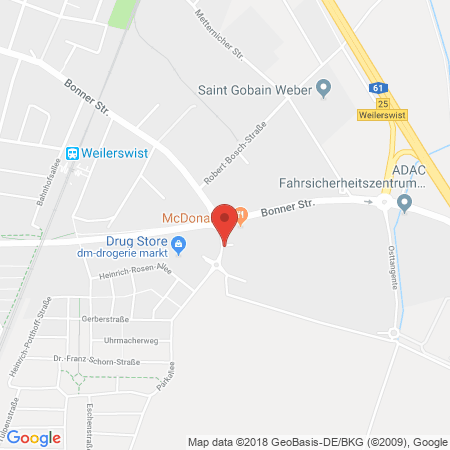 Kartenansicht Shell Station