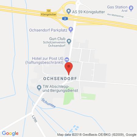 Kartenansicht BFT Tankstelle