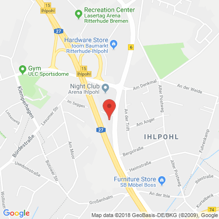 Kartenansicht HEM-Tankstelle