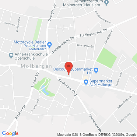 Kartenansicht AVIA Tankstelle