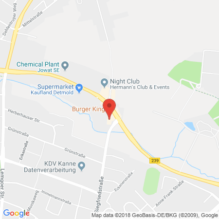 Kartenansicht AVIA Station