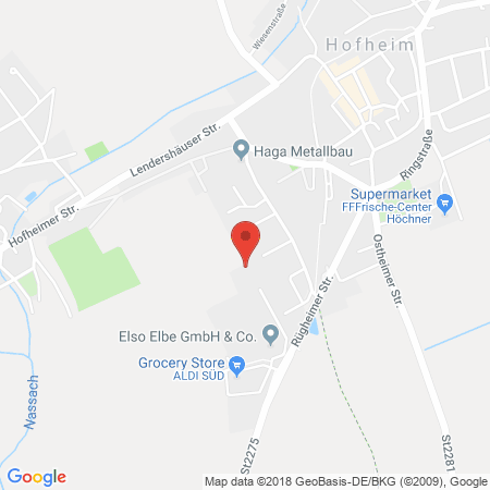 Kartenansicht SB Tankstelle - Mineralöle