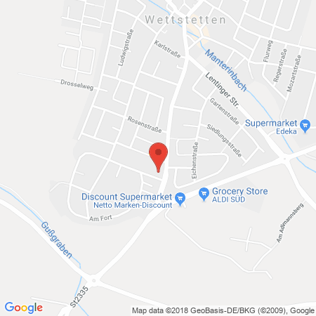 Kartenansicht AVIA Tankstelle