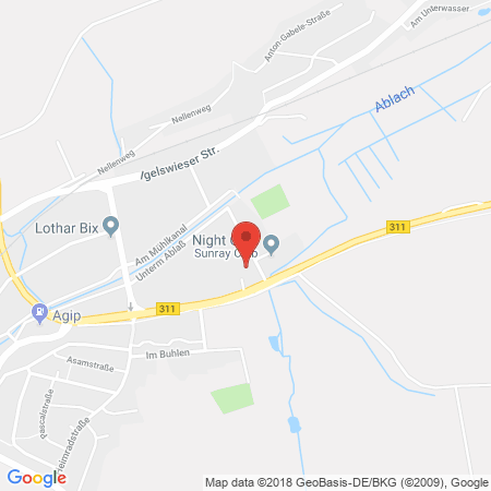 Kartenansicht Autohaus Zimmermann (Tankautomat)