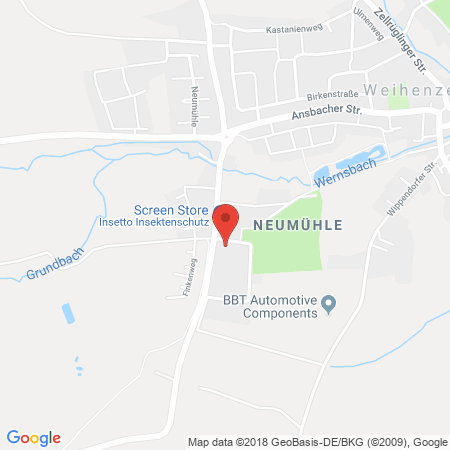 Kartenansicht Hartig Automobil Service (Tankautomat)