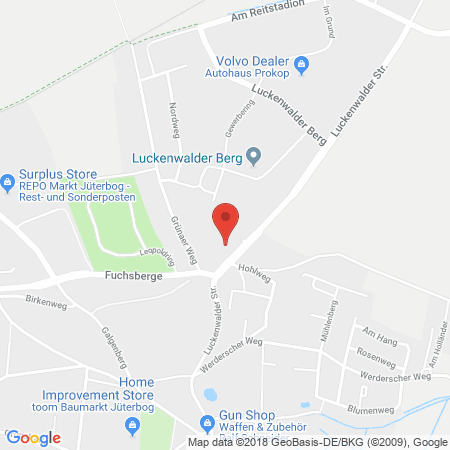 Kartenansicht Total Tankstelle