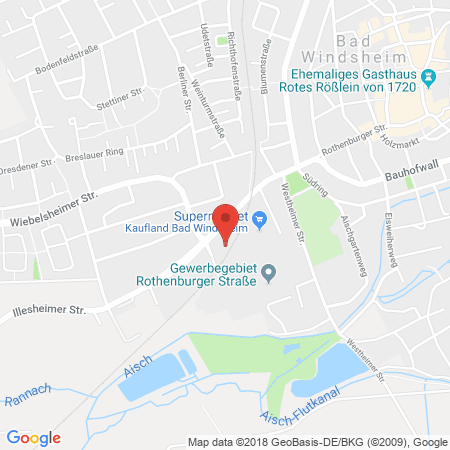 Kartenansicht OMV Tank & Autowaschcenter