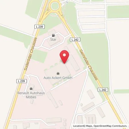 Karte Star Tankstelle
