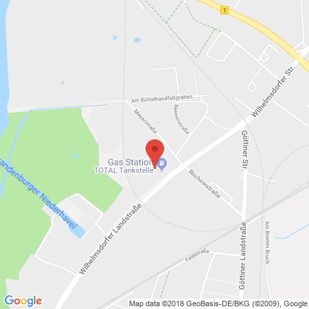 Kartenansicht Total Tankstelle