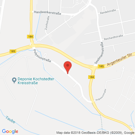 Kartenansicht Biozentrum Dessau (Tankautomat)