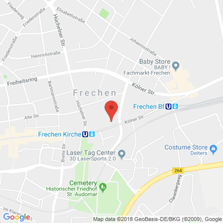 Kartenansicht Aral Tankstelle