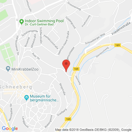 Kartenansicht Tankstelle- und Auto-Günther