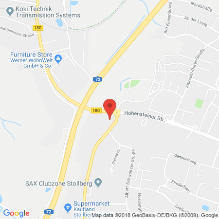 Kartenansicht Esso Station (Tankautomat)