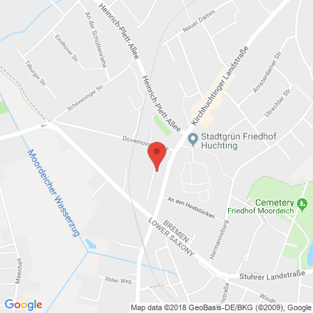 Karte HEM-Tankstelle