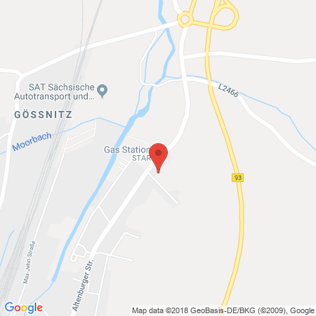 Kartenansicht bft Tankstelle