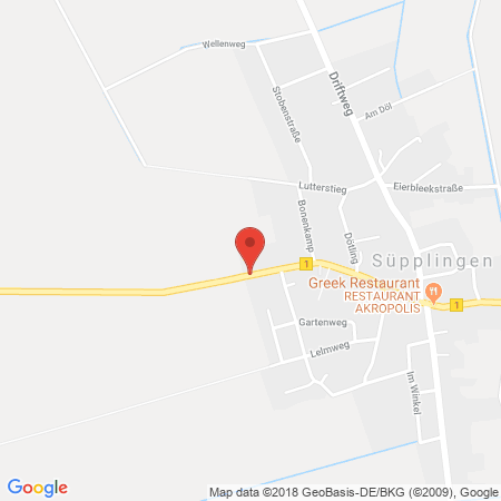 Kartenansicht Nord Elm Garage