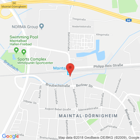 Kartenansicht Autohaus Daniel