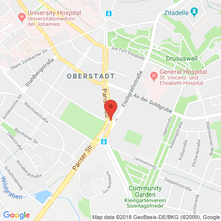 Kartenansicht Aral Tankstelle