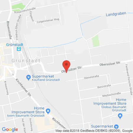 Kartenansicht BFT Tankstelle