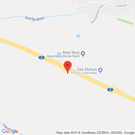 Kartenansicht BAB Börde Süd (Total)