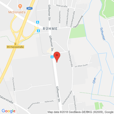 Kartenansicht Jet-Tankstelle