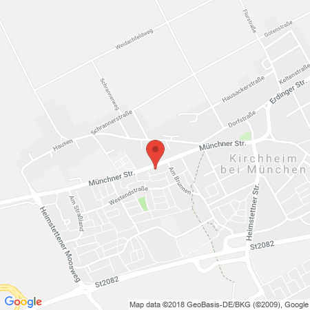 Kartenansicht ARAL Station