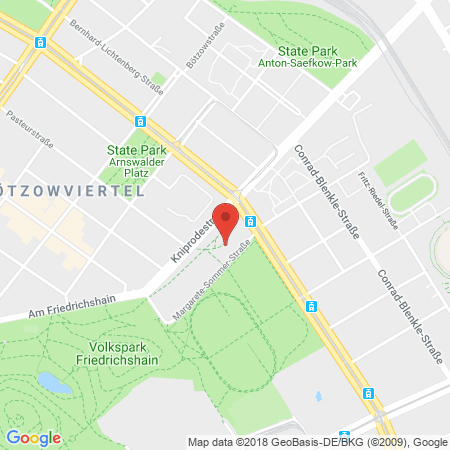 Kartenansicht Total Tankstelle