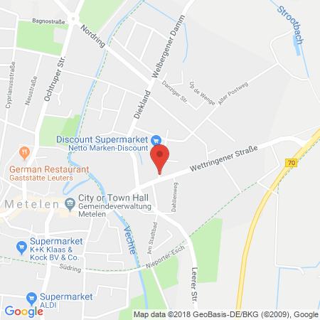 Kartenansicht Q1 Tankstelle