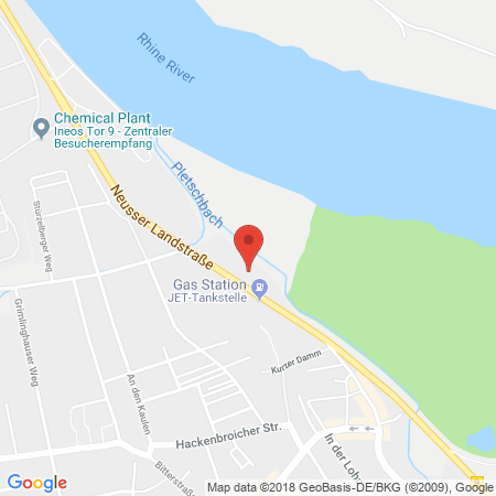 Kartenansicht Gase Center (Tankautomat)