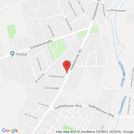 Kartenansicht GO-Tankstelle