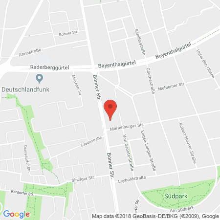 Kartenansicht Total Tankstelle