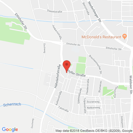 Kartenansicht RAN Tankstelle