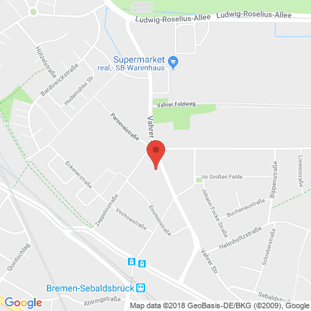 Kartenansicht bft Tankstelle