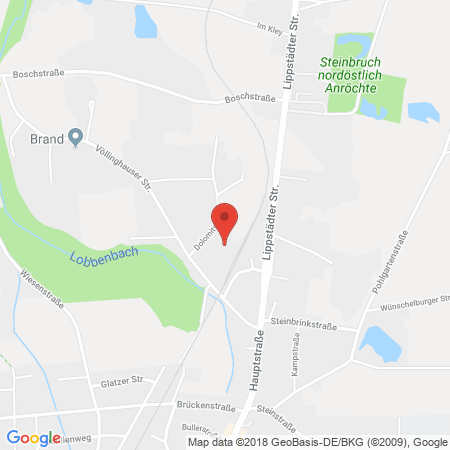 Kartenansicht Büker Mineraloele GmbH