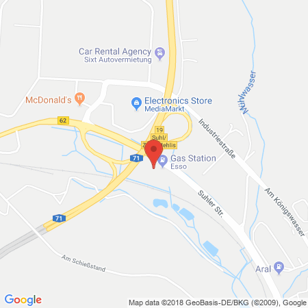 Kartenansicht Rene Pfeufer Mobile (Tankautomat)