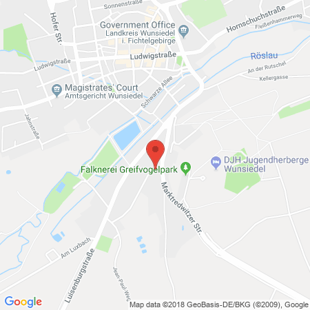 Kartenansicht AVIA Tankstelle