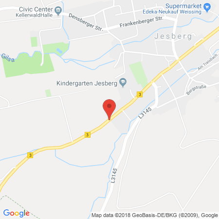 Kartenansicht Tankstelle Bernd Schäfer