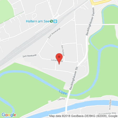 Kartenansicht Top Gas GmbH