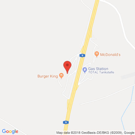 Kartenansicht Rasthof Köckern West (Total)