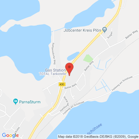 Kartenansicht TOTAL - Tankstelle