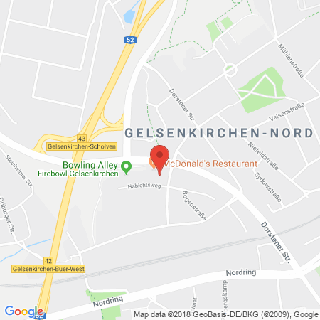 Kartenansicht HEM-Tankstelle