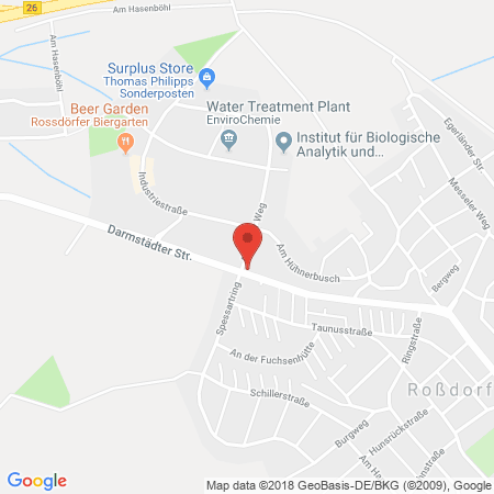 Kartenansicht ESSO Tankstelle