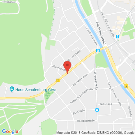 Kartenansicht Gebrüder Richter Bosch Dienst GmbH