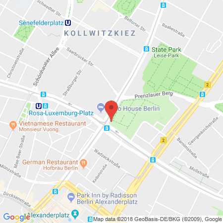 Kartenansicht TOTAL Tankstelle