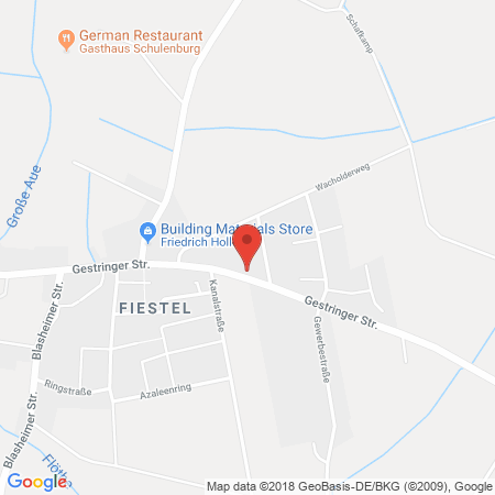 Kartenansicht Tankstelle Auto - Service Spitz