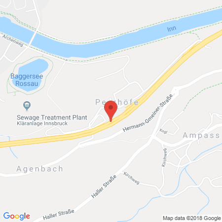 Kartenansicht BP Autobahn - Tankstelle