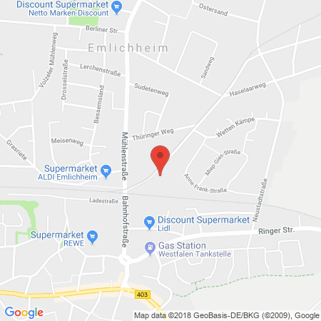 Kartenansicht Grenzlandmarkt