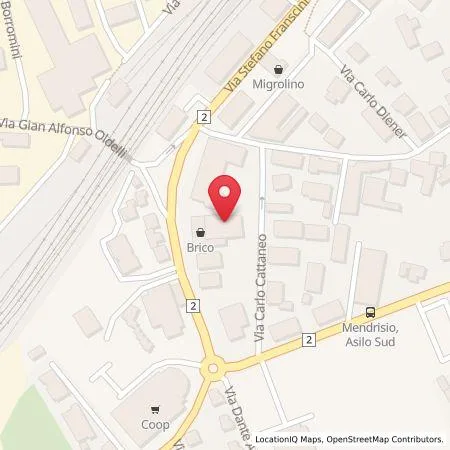 Karte City -Agip Tankstelle