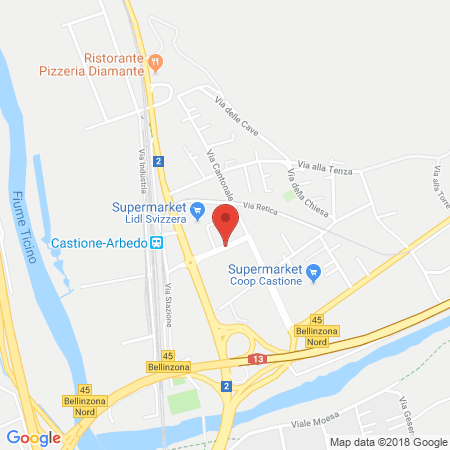 Kartenansicht City -Agip Tankstelle